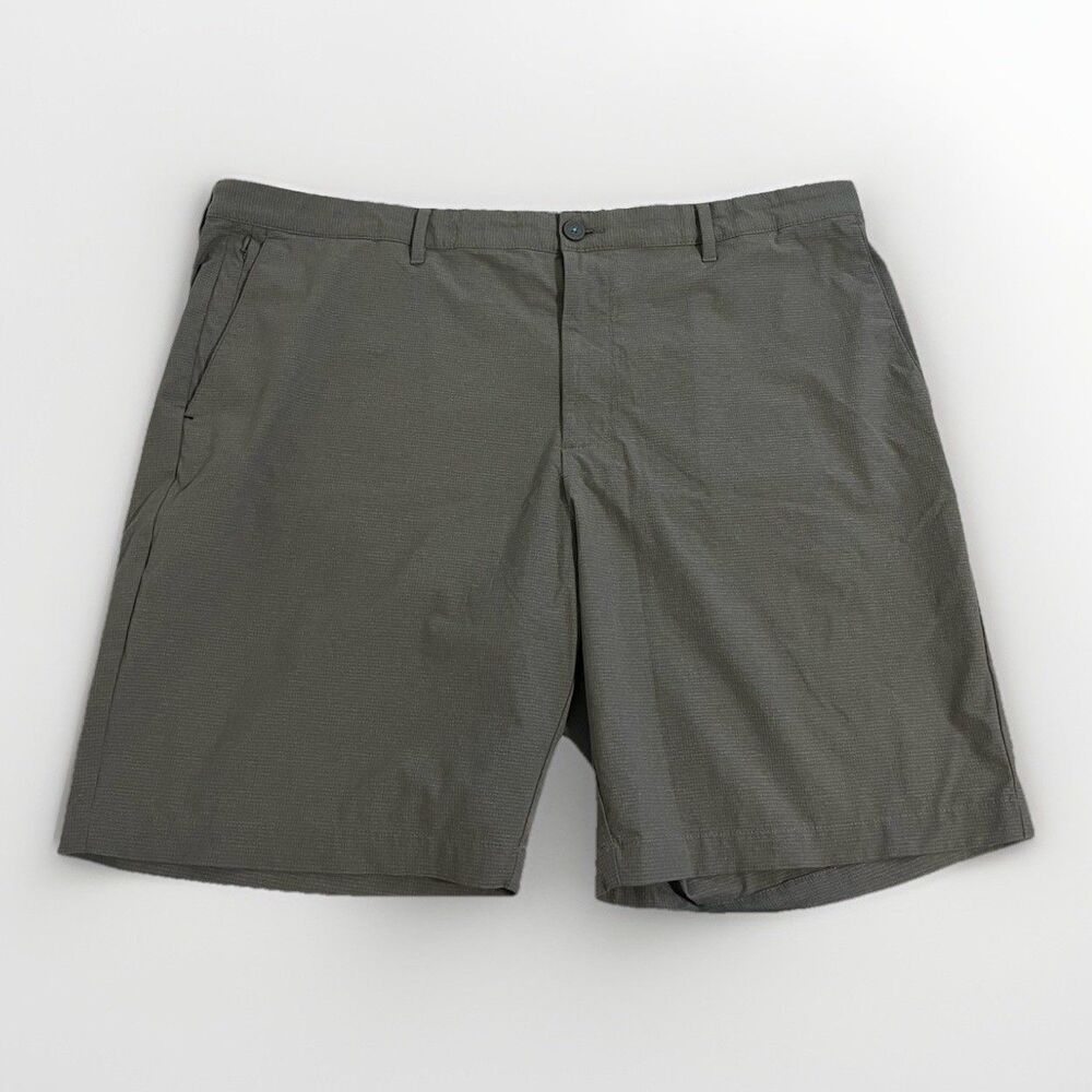 Tommy Bahama MENS Gray Floral Performance Shorts Solid Stretch Pockets Size 42